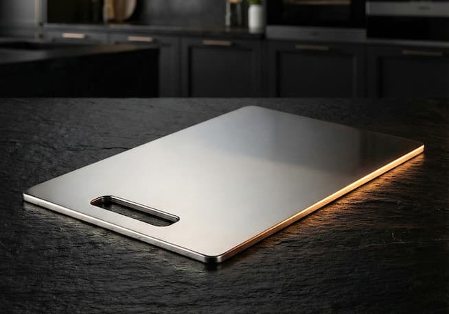 Smooth Titanium Surface